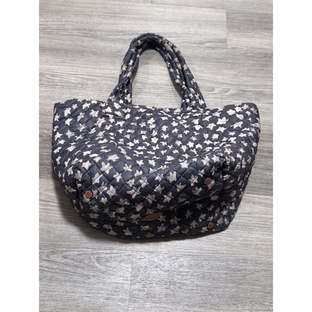 MZ Wallace Medium Metro Tote Quilted All Over Star Print bag Rare - Picture 4 of 13